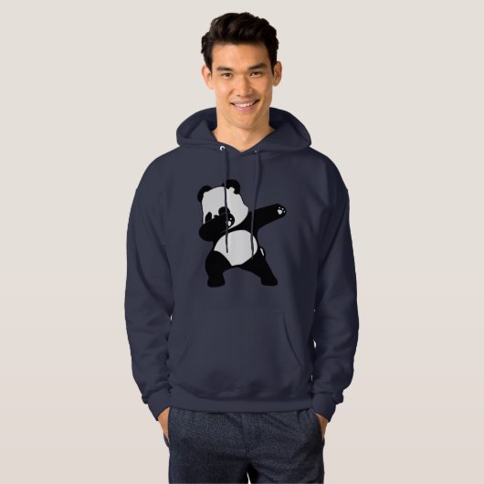 Dabbing Panda Hoodie (Voorkant volledig)