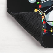 Dabbing Panda Kerstmis Voor Kinderen Jongens Meisj Muismat (Hoek)