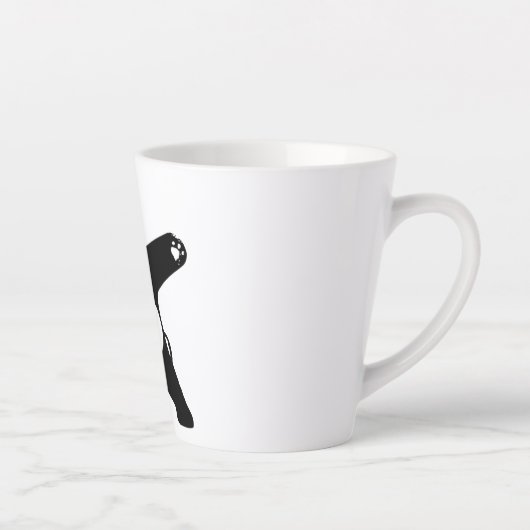 Dabbing Panda Latte Mok (Rechts)