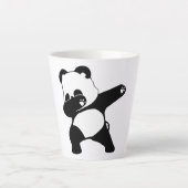 Dabbing Panda Latte Mok (Voorkant)