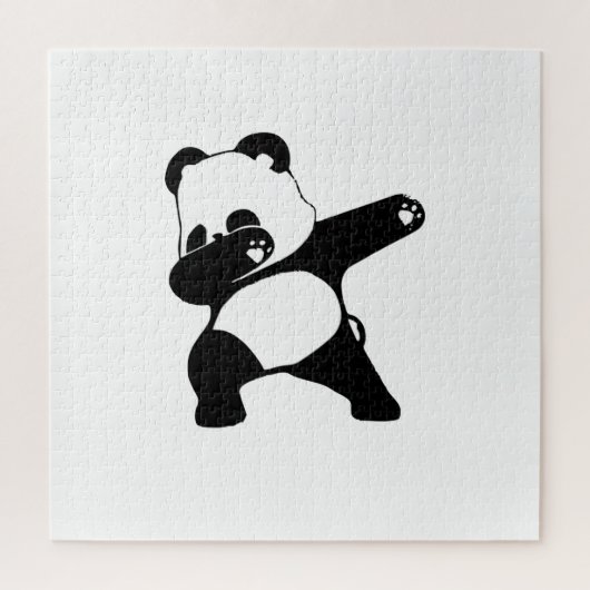 Dabbing Panda Legpuzzel (Verticaal)