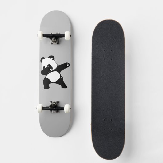 Dabbing Panda Persoonlijk Skateboard (Voorkant)