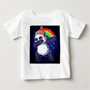 Dabbing Panda Rainbow Vibes" Baby & Kinder T-shirt