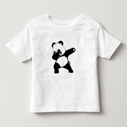 Dabbing Panda-shirt Kinder Shirts (Voorkant)