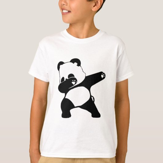 Dabbing Panda-shirt T-shirt (Voorkant)
