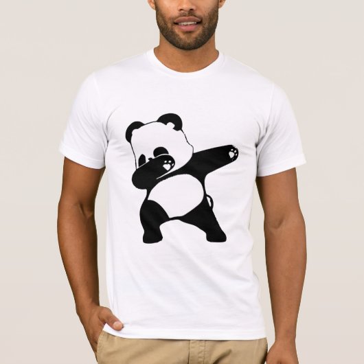 Dabbing Panda-shirt T-shirt (Voorkant)