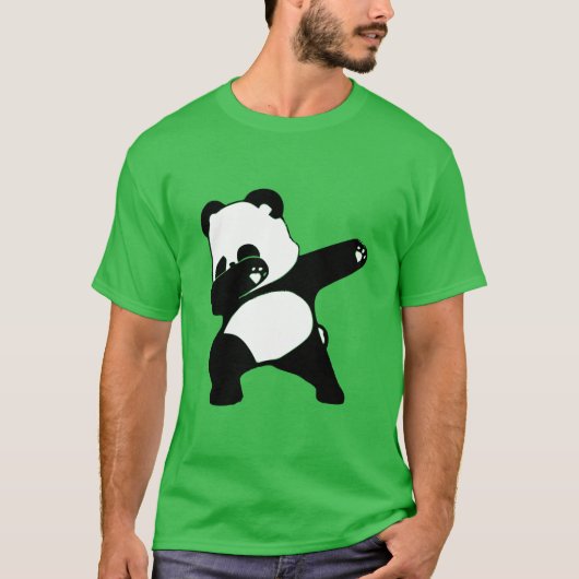 Dabbing Panda-shirt T-shirt (Voorkant)
