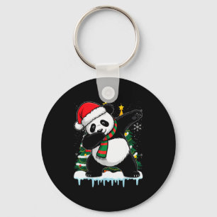 Dabbing Panda Sinterklaas Kerst Kinderen Jongens M Sleutelhanger