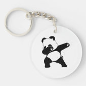 Dabbing Panda Sleutelhanger (Voorkant)