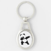 Dabbing Panda Sleutelhanger (Voorkant)