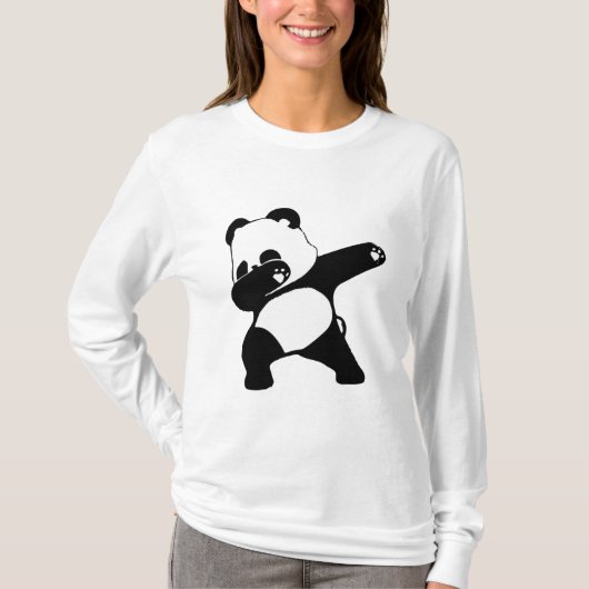 Dabbing Panda T-shirt (Voorkant)