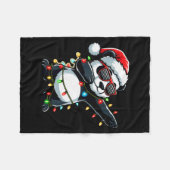 Dabbing Panda Xmas For Kids Boys Girl Panda Lover Fleece Deken (Voorkant (Horizontaal))