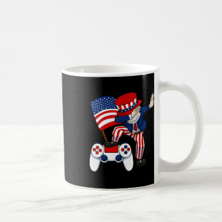 Dabbing Patriotic Gamer 4 juli video game Con Koffiemok