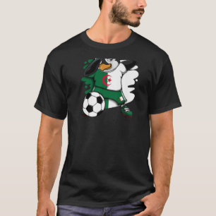 Dabbing Penguin Algerije Voetbal T-shirt