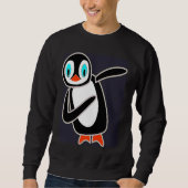 Dabbing Penguin Cool Penguin Dab Dance Dancing Cut Trui (Voorkant)