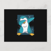 Dabbing Penguin Dab Penguin Briefkaart (Voorkant)