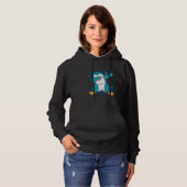 Dabbing Penguin Dab Penguin Hoodie (Voorkant volledig)