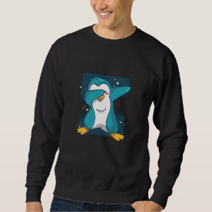 Dabbing Penguin Dab Penguin Trui