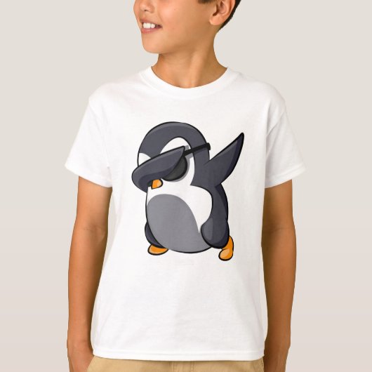 Dabbing Penguin T-shirt (Voorkant)