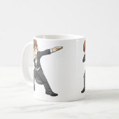 Dabbing Piano Boy Piano Student For A Piano Player Koffiemok (Voorkant links)