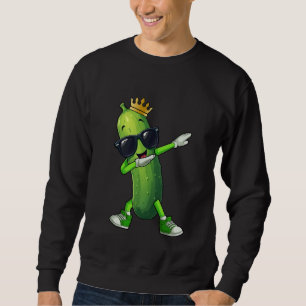 Dabbing Pickle Dansende Cucumber lover Funny Trui