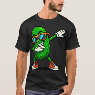 Dabbing Pickle Dansende Komkommer Grappige Pickle T-shirt