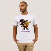 Dabbing Pickleball Pumpkin Halloween Sport T-shirt (Voorkant volledig)