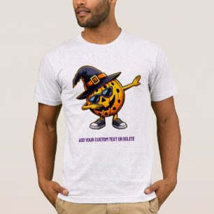 Dabbing Pickleball Pumpkin Halloween Sport T-shirt