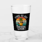 Dabbing Pineappel Dit is mijn Hawaiian Drink Glas (Voorkant)