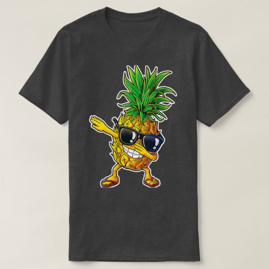 Dabbing Pineapple Sunbril Aloha 2 T-shirt (Design voorkant)