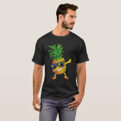 Dabbing Pineapple Sunbril Aloha Beaches Hawaï T-shirt (Voorkant volledig)