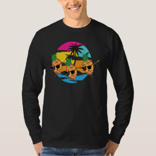 Dabbing Pineapple Sunbril, Aloha, Funny T-shirt