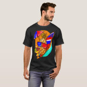 Dabbing Pineapple Sunglass Aloha Beaches Hawaii My T-shirt (Voorkant volledig)