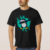 Dabbing Pinguin Dab Cold Ice Funny Gift Idee Cool T-shirt (Voorkant)