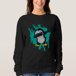 Dabbing Pinguin Dab Cold Ice Funny Gift Idee Cool Trui