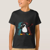 Dabbing pinguïn gift t-shirt (Voorkant)