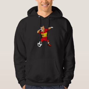 Dabbing Pitbull Spanje Voetbalfans T-shirt Spaans