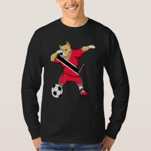 Dabbing Pitbull Trinidad en Tobago Soccer Fans for T-shirt