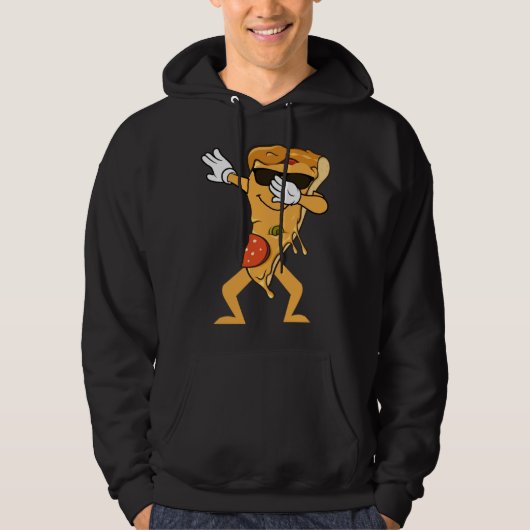 Dabbing Pizza Hoodie (Voorkant)