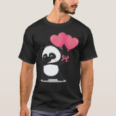 Dabbing Polar Beer Heart Valentijnsdag Gift T-shirt (Voorkant)