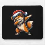 Dabbing Pomeranian Santa Hat Christmas Dab Dance G Muismat<br><div class="desc">Dabbing Pomeranian Santa Hat Christmas Dab Dance Gifts Vrouwen</div>