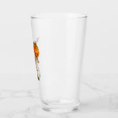 Dabbing Pompoen - Enge Skelet Kostuum - Grappige H Glas (Links)