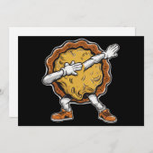 Dabbing Pompoentaart Thanksgiving Day  Feestdagenkaart (Voorkant / Achterkant)