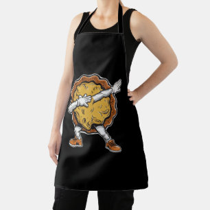 Dabbing Pompoentaart Thanksgiving Day Schort