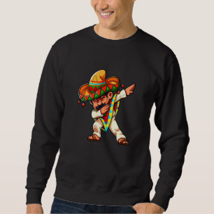 Dabbing Poncho Cinco de Mayo Mexican Sombrero Fest Trui