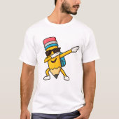 Dabbing Potlood Terug naar School Cadeau 2026 – Fu T-shirt (Voorkant)