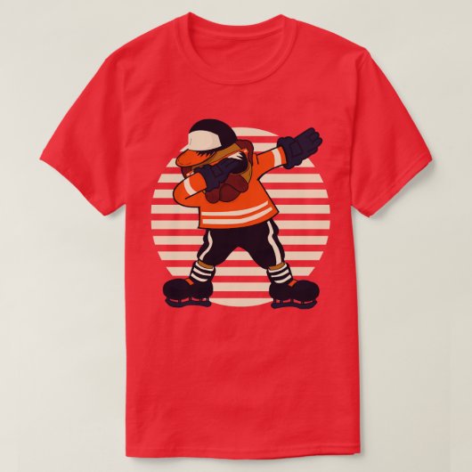 Dabbing Pug Dog T-shirt (Design voorkant)