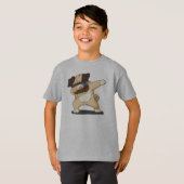 Dabbing Pug Funny Shirt (Voorkant volledig)