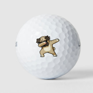 Dabbing Pug Golfballen