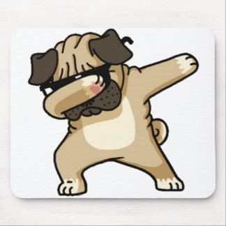 Dabbing Pug Muismat